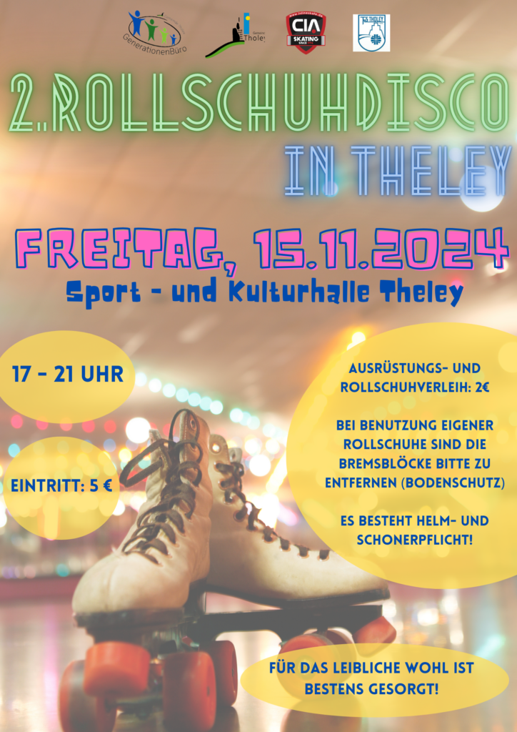 Mehr über den Artikel erfahren 2. Rollschuhdisco in Theley